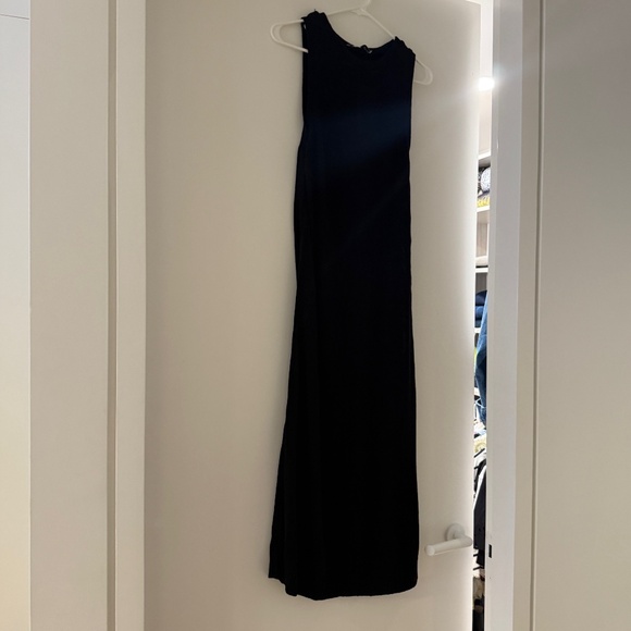 Black Zara Woven Sleeveless Dress w/ Tags! - Picture 1 of 3